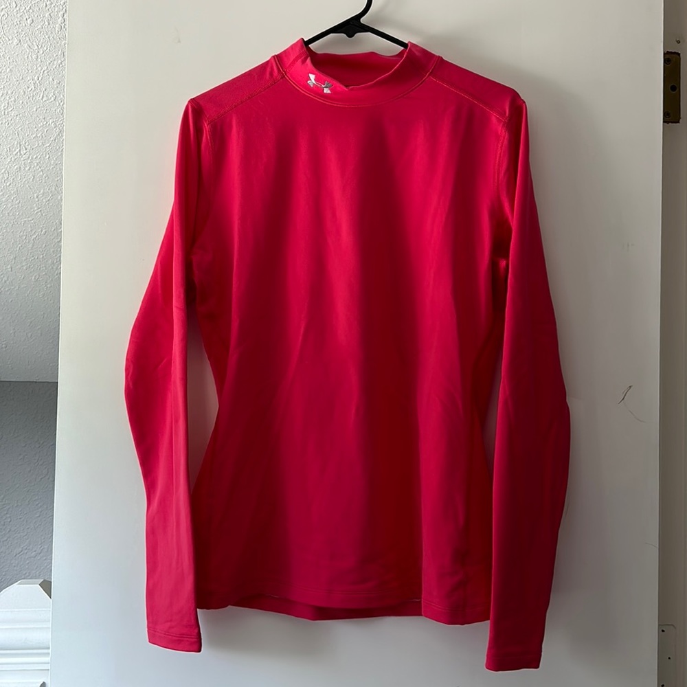 UA Semi-Fitted ColdGear Long Sleeve Top
